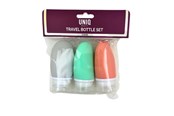 Vrije tijd & Reizen - UNIQ Reisfles Set - 3 st, 60 ml - 7454