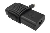 Laptop oplader - Dell - USB-C power adapter | 65 Watt | W. Powercord - DELL-2NFMW