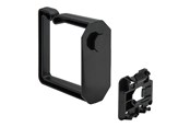 Rackkoffers - Eaton Tripp Lite Series Cable Management D-Rings for DIN Rails - Multi-Angle 2U Black 2 Pack - NCM-DIN02-02