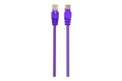 Netwerk - kabel - Gembird patch cable - 25 cm - purple - Paars - 0.25m - PP12-0.25M/V