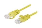 Netwerk - kabel - Lanberg patch cable - 1.5 m - yellow RAL 1016 - Geel - 1m - PCU5-20CC-0150-Y