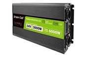 Voeding - Green Cell - DC to AC power inverter - 3000 Watt Voeding - 3000 Watt - ATX - 80 Plus - INVGC24P3000LCD