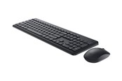 Toetsenbord - Dell Keyboard and Mouse KM3322W - keyboard and mouse set - QWERTZ - German - black - with 3-year NBD Advanced Exchange Input Device - Keyboard and mouse set - Duits - Zwart - KM3322W-R-GER