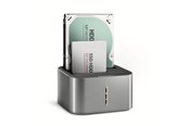 Harde schijf accessoires - AXAGON Superpeed USB-C Dual HDD/SSD Dock with Clone Fuction - ADSA-DC
