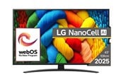 Flat screen TV - LG 43" Flat screen TV LED 4K 43NANO81A3A - 43NANO81A3A