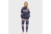 Kerst truien - Jule-Sweaters - Christmas heart pyjamas navy - S/M - 5740009940277