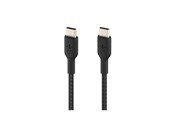 USB-kabel - Belkin BoostCharge - USB-C cable - 24 pin USB-C to 24 pin USB-C - 2 m - CAB004BT2MBK