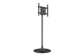 Muurbevestigingen, AV-bevestigingen & AV-meubels - Multibrackets M Pro Series stand - modular - for LCD display - single pole round floor base - black - Max 50 kg - recommended for 65" - 7350105219092