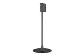 Muurbevestigingen, AV-bevestigingen & AV-meubels - Multibrackets M stand - single pole - for LCD display - floorbase round - black - Max 50 kg - recommended for 55" - 7350105219085