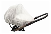 Babyspullen - Anne & Mikael mosquito net for stroller or pram white - 202211