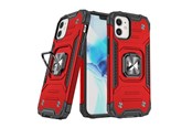 Mobiel - Covers & Cases - Wozinsky Ring Armor case for iPhone 14 armored cover - Red - 9145576265475