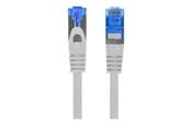 Netwerk - kabel - Lanberg patch cable - 25 cm - grey RAL7035 - Grijs - 0.25m - PCF6A-10CC-0025-S