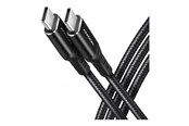 USB-kabel - AXAGON BUCM-CM15AB - USB-C cable - 24 pin USB-C to 24 pin USB-C - BUCM-CM15AB