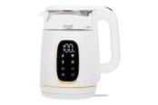 Waterkoker - Adler Waterkoker AD 1305 - kettle - white/gold - Wit/goud - 2200 W - AD 1305WG