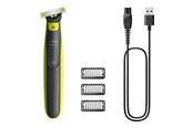 Haartrimmer - Philips OneBlade QP2724 - trimmer - lime green/dark grey - QP2724/23
