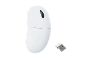 Muis - Keychron M3 Mini Ultralight 55g Wireless 8K - Gaming muis - Optisch - 5 knoppen - Wit - M3M-A24