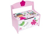 Kinderkamer - Playwood Wooden Toy Bench - Pink - RS1908