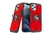 Mobiel - Covers & Cases - Wozinsky Ring Armor case for iPhone 14 Pro Max armored cover magnetic holder ring red - 9145576265611