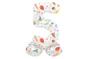 Speelgoed - Folat BV - Standing Foil Balloon Joyful Party Number 5 -72cm - 63965