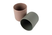 Speelgoed voor baby's - Dantoy - Cup set Mocha/Olive green 2 pcs. - 6231