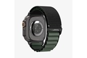 Smartwatch - Accessoires - Spigen Fabric Band (hook) - black green - Apple Watch 49mm/46mm/45mm/44mm - AMP10223