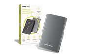 Powerbank - Mobile Origin 5000mAh 3in1 Metal Slim PowerBank PB4 Powerbank - Grijs - 5000 mAh - MO-MSP-PB4