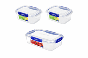Keukengerei - Sistema 3 Pack Klip It Plus1x2.2Ltr + 2x1Ltr. - 82039