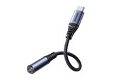 USB-kabel - Joyroom  SY-C01 USB-C DAC adapter to 3.5 mm mini jack - black - SY-C01