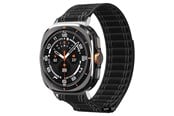 Smartwatch - Accessoires - Spigen Fabric Band (hook-and-loop) - black - Samsung Galaxy Watch Ultra 47mm - AMP10146