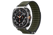 Smartwatch - Accessoires - Spigen Fabric Band (hook-and-loop) - green - Samsung Galaxy Watch Ultra 47mm - AMP10147