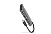USB hub - AXAGON Speedster 4 SuperSpeed USB-C 10 Gbps Hub with 4 USB Ports USB hub - 4 - USB 3.2 - Zilver - HMC-4G2