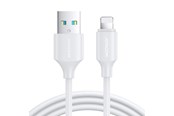 USB-kabel - Joyroom Long-Lasting Series A9 USB-A / Lightning 2.4A cable 1m - white - S-UL012A9 1m white