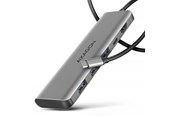USB hub - AXAGON SuperSpeed USB-C Hub USB hub - 5 - USB 3.1 - Zilver - HMC-5H
