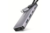 USB hub - AXAGON Combo 5-in-1 USB-C 5 Gbps Hub USB hub - 5 - USB 3.1 - Zilver - HMC-5H60
