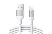 USB-kabel - Joyroom Extraordinary Series A10 USB-A / Lightning 2.4A cable 1.2 m - white - S-UL012A10B