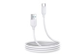 USB-kabel - Joyroom Long-Lasting Series A9 USB-A / USB-C 3A cable 1m - white - S-UC027A9 1m white
