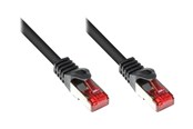 Netwerk - kabel - Alcasa electronik Good Connections RNS patch cable - 1 m - black - Zwart - 1m - 8060-010S