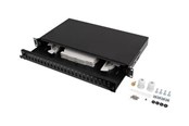 Accessoires - Lanberg patch panel - 1U - 19" - 24 x SC simplex / 24 x LC duplex - FOP1-24SS-LDB