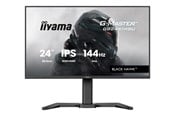 Scherm - 24" iiyama G-MASTER Black Hawk GB2441HSU-B1 - LED monitor - Full HD (1080p) - 24" - GB2441HSU-B1