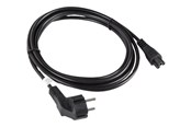 Voedingskabel (intern) - Lanberg - power cable - power CEE 7/7 to IEC 60320 C5 - 3 m - CA-C5CA-11CC-003-BK