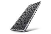 Toetsenbord - AXAGON USB-C 9-in-1 Keyboard HUB - US International - Zwart - HMC-KB-US