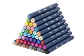 Schrijf- en tekenartikelen - Nassau Round dual markers - 48 pcs - AR0105/23GE