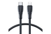 USB-kabel - Joyroom Surpass Series A11 Lightning / USB-C 20W 1.2 m cable - black - S-CL020A11B