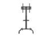 Muurbevestigingen, AV-bevestigingen & AV-meubels - Gembird TV floor stand with caster wheels (tilt) 60" - 100" - Max 120 kg - recommended for 100" - TVS-100T-03