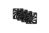 Case Fan - HYTE FA12 FAN (Pitch Black) - 4-pack - Case ventilator - 120mm - Black - 28 dBA - FAN-HYTE-FA12-BB-4