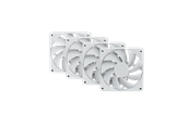 Case Fan - HYTE FA12 FAN (Snow White) - 4-pack - Case ventilator - 120mm - Wit - 28 dBA - FAN-HYTE-FA12-WW-4