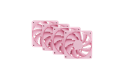 Case Fan - HYTE FA12 FAN - (Strawberry Milk / Pink) 4-pack - Case ventilator - 120mm - Pink - 28 dBA - FAN-HYTE-FA12-SM-4