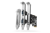 Systeemaccessoires  - AXAGON 1 Parallel Port DB25 + 2  RS-232 Serial Ports DB9 PCI-Expresss Card - PCEA-PSN