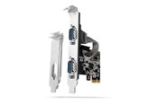 Systeemaccessoires  - AXAGON 2 Serial Ports DB9 PCI-Express Card - PCEA-S2N