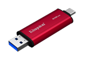SSD - Kingston Dual Portable SSD - 512GB - External hard drive SSD - Zwart - USB 3.2 Gen 2 - SPSD/512GB